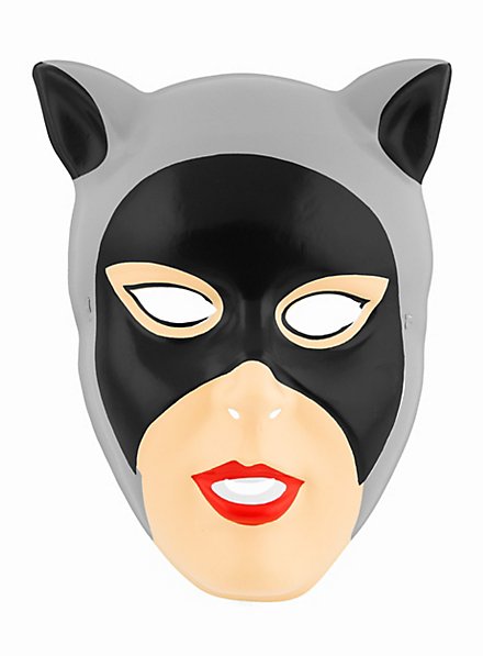 Masque Catwoman pour enfants en plastique