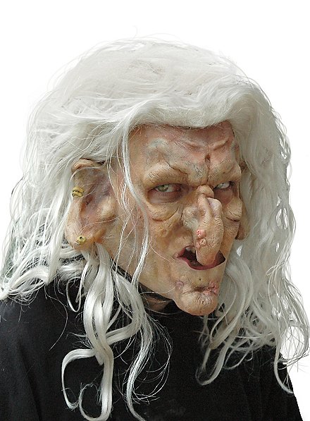 Masque de sorcière ratatinée
