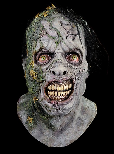 Masque de zombie couvert de mousse The Walking Dead