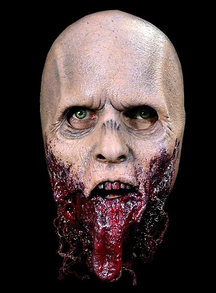 Masque de zombie sans mâchoire The Walking Dead en latex