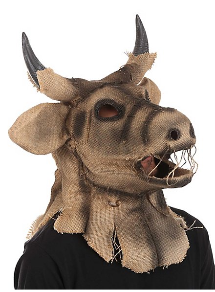Masque d'épouvantail de taureau