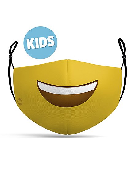 Masque en tissu pour enfants Smile