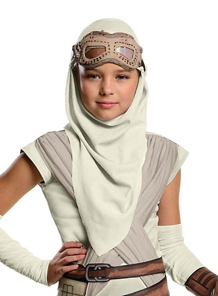 Masque et capuche de Rey Star Wars 7 pour enfant