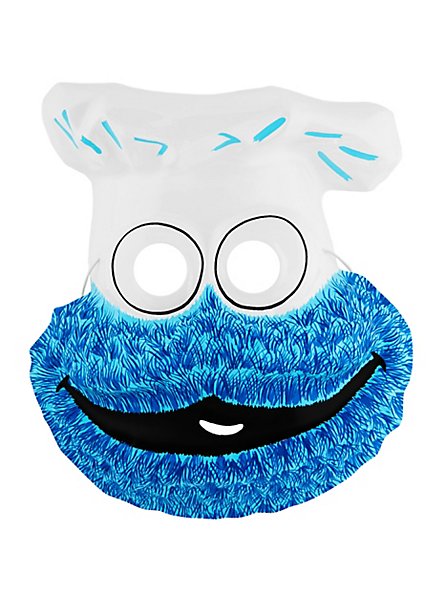 Masque pour enfants en plastique Sesam Street Krümelmonster