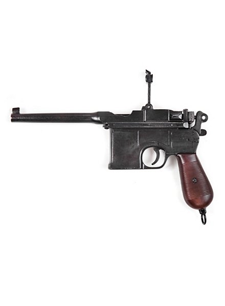 WWII costume prop german army reenactment Mauser C96 WWI pistol Churchill gun 