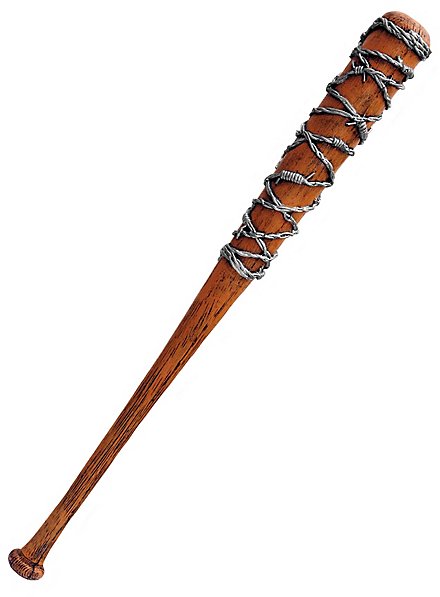 Mazza da baseball con arma imbottita di filo spinato