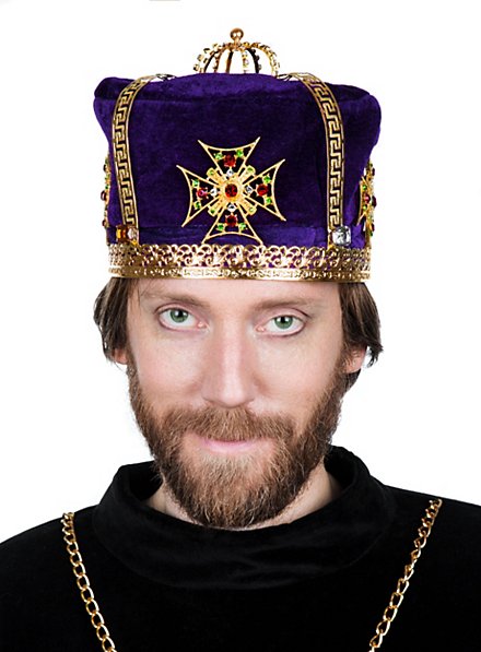 Medieval Crown Cap purple