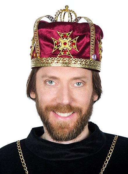 Medieval Crown Cap red