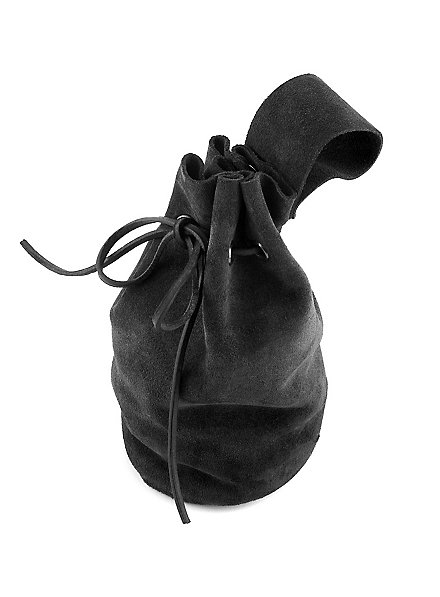 Medieval Pouch Suede black 