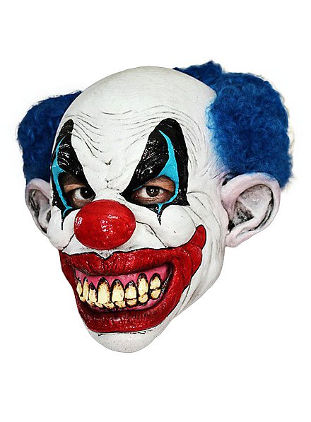 Menschenfresser-Clown Maske aus Latex