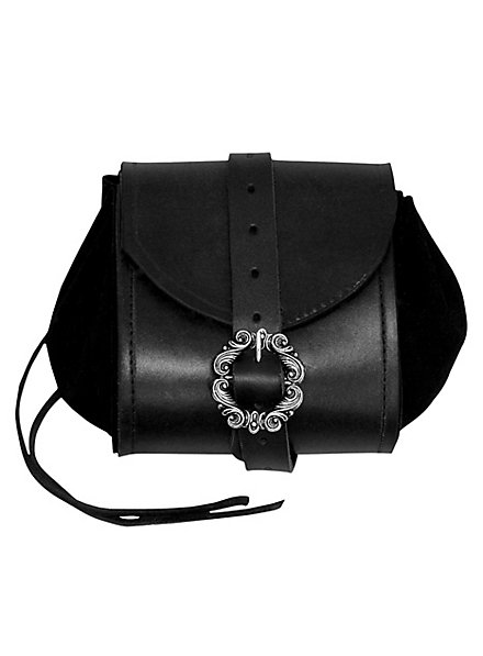Merchant Leather Pouch black 