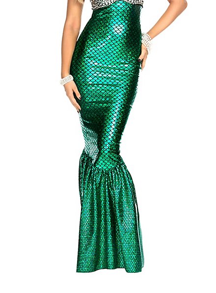 mermaid skirt green