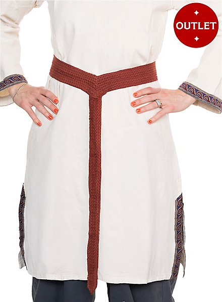D´Etoiles Casiope Stoffen broek met stoffen riem, model 'Antigua' in