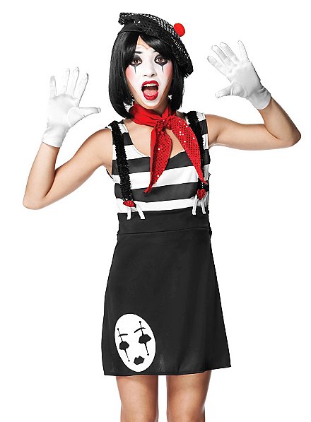 Mime Costume for Teens - maskworld.com
