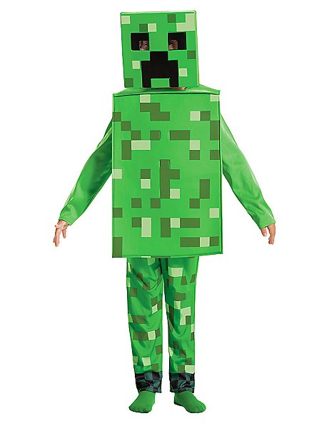 Kid's Minecraft Creeper Inflatable Costume