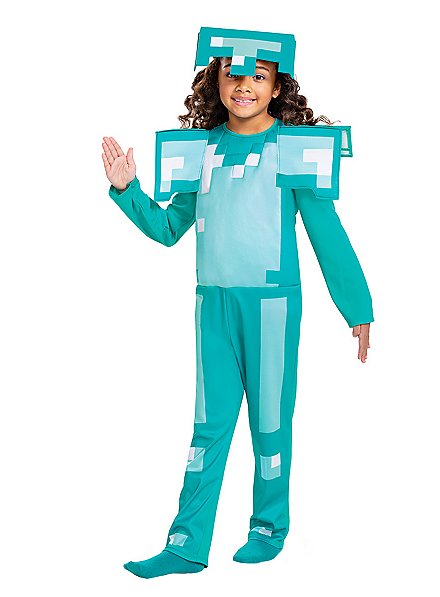 Minecraft - Diamond Armor Costume for Kids - maskworld.com