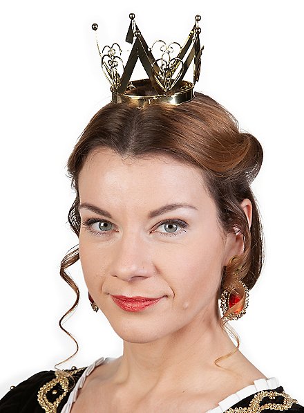 Mini corona principessa delle fiabe, oro