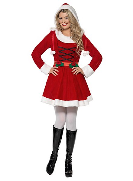 Miss Mistel Weihnachtsfrau Kostüm