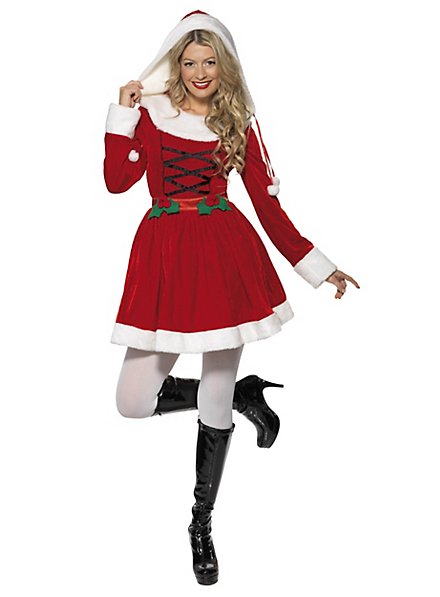 Miss Mistletoe Santa Claus costume - maskworld.com