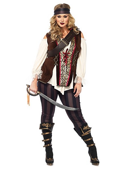Miss Piratenkapitän XXL Kostüm