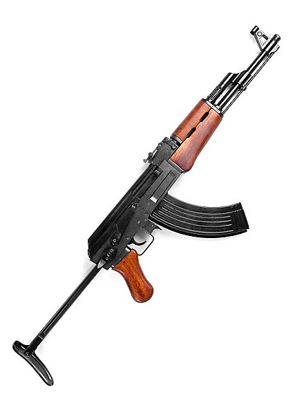 Mitrailleuse « Kalashnikov AK47 » avec béquille d'épaule
