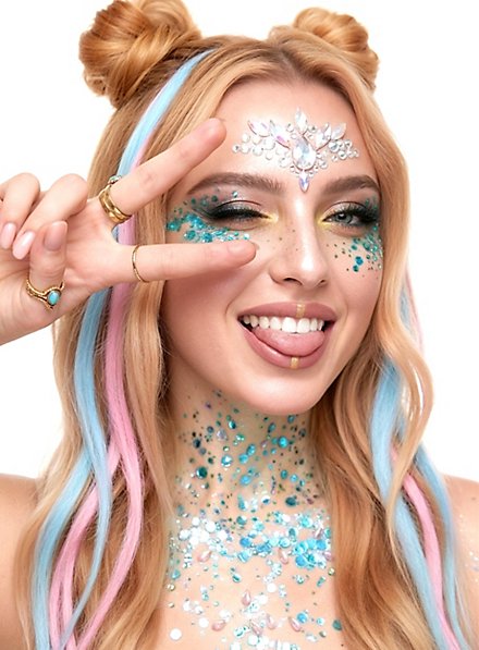 Moon Glitter Bio Chunky Glitter Turkis