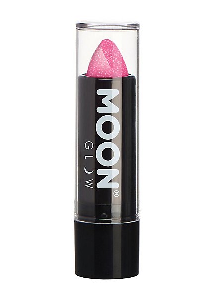 Moon Glow Neon UV Glitter Læbestift Pink