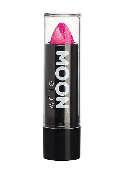 Moon Glow Rouge à lèvres néon UV pailleté magenta