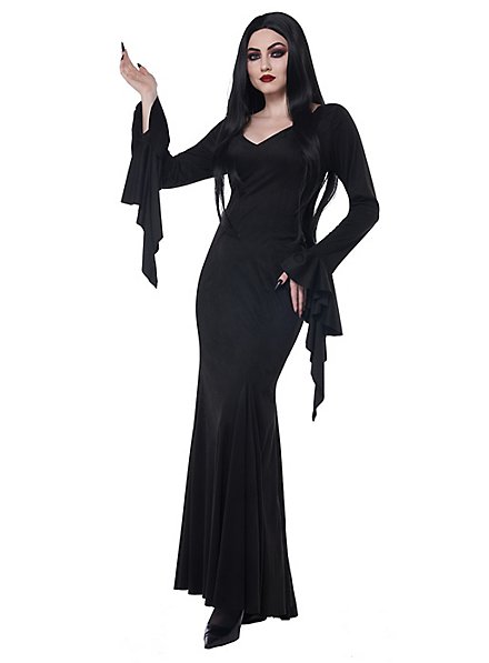 Morbide Morticia Kostüm