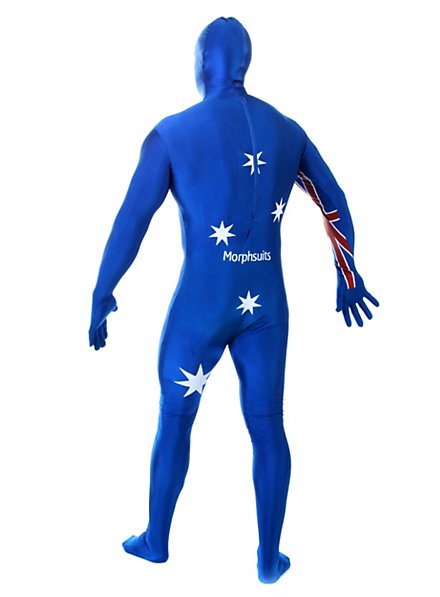 size Medium 5”-5”4 Morphsuits Morphsuits AUSTRALIA Original Flag Fancy Dress Costume 