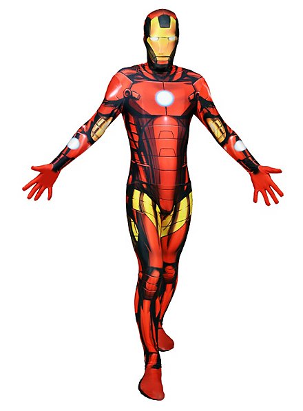 Morphsuit Iron Man Ganzkörperkostüm