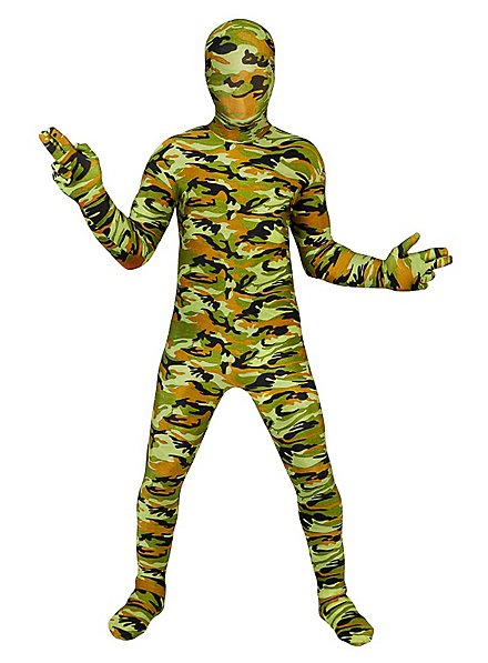 Morphsuit Kids Camouflage Full Body Costume