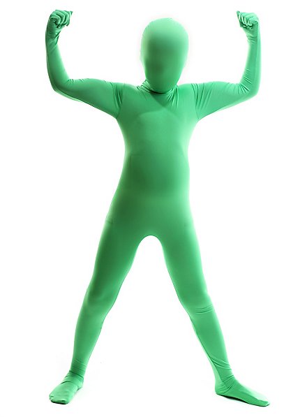Morphsuit Kids green Full Body Costume
