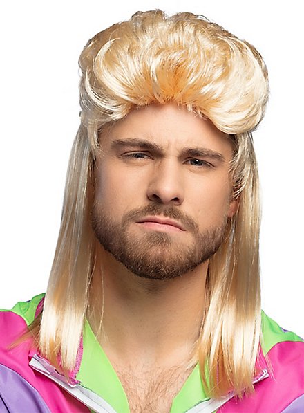 mullet rubio de los 80