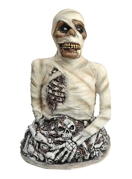 Mumie mit Wurmfraß Halloween Deko