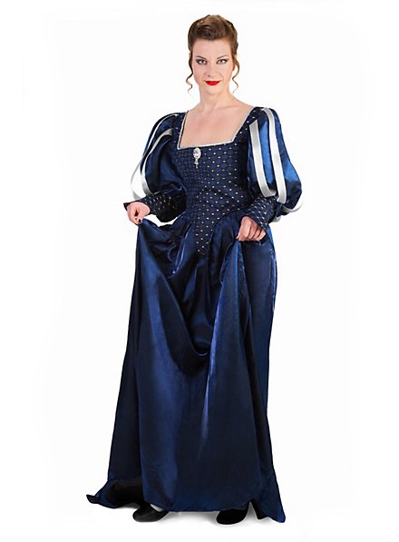 Musketeer Gown Blue - Maskworld.com