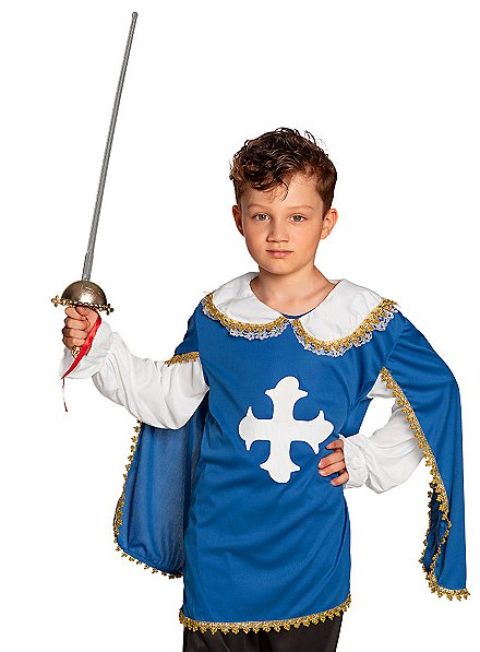 2-Piece Toy Sword Set With Sheath - 27" Plastic Musketeer Swords For Kids Role Play & Halloween
