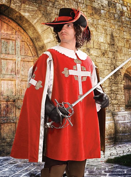 Musketeer Tabard red 
