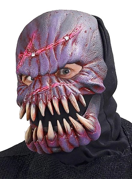 Mutantenkrieger Maske aus Latex