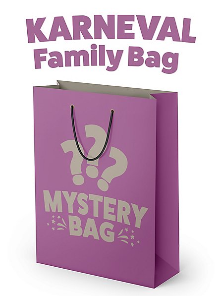 Mystery Bag Karneval Familie Med Tilbehør & Makeup