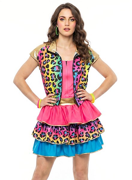 Neon Leo-Look für Frauen