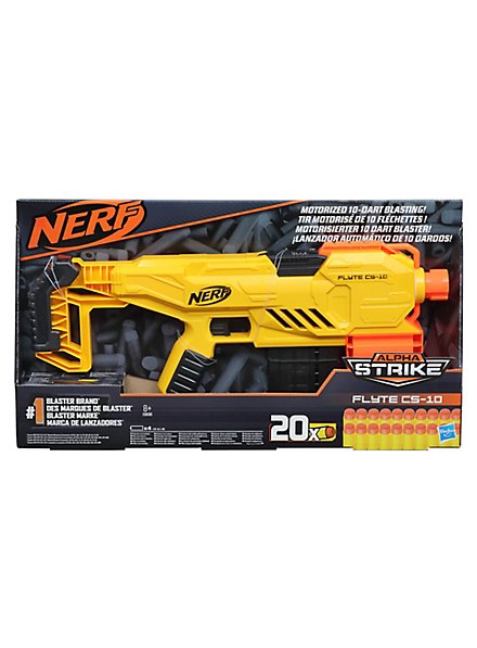 Nerf Alpha Strike Flyte CS-10 motorized 10 dart blaster - maskworld.com