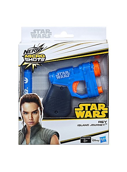 Nerf MicroShots Star Wars Rey Blaster - Mini Blaster With 2 Darts