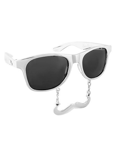 Occhiali da festa Sun Staches Classic Chrome