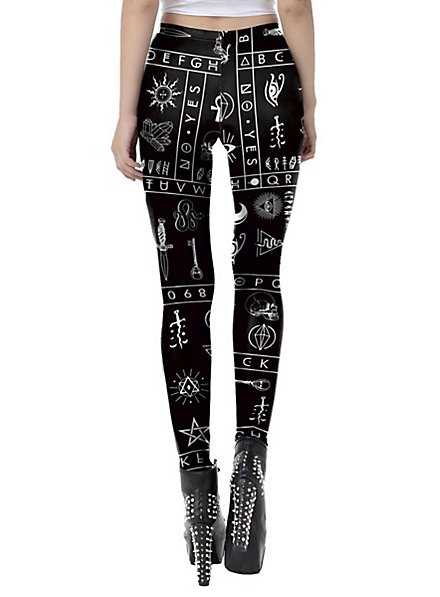 Witch Sign Print Women's Leggings