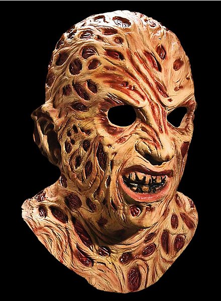 Official Freddy Krueger Latex Full Mask - maskworld.com