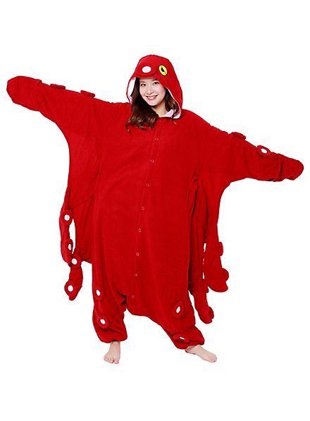 Oktopus Kigurumi Kostüm