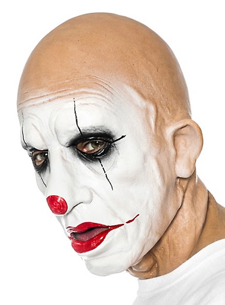 Old clown mask made of foam latex - maskworld.com