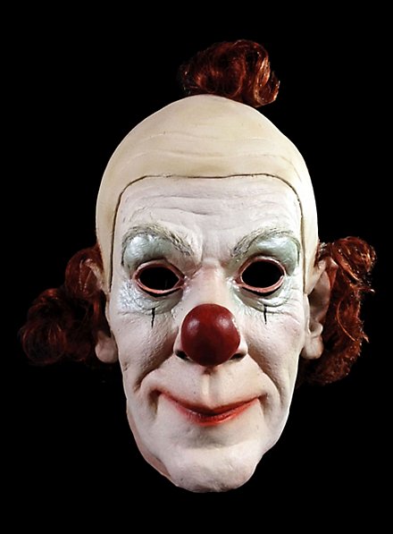 Zirkusclown Maske  Klassische Clownsmaske aus Latex 