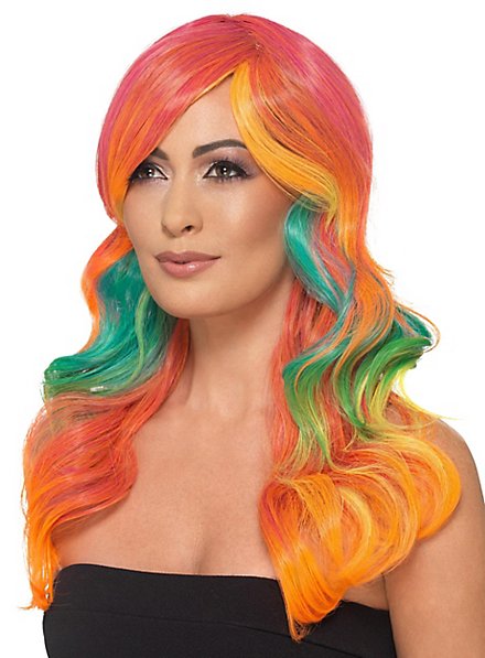 Ombre longhair wig tropical
